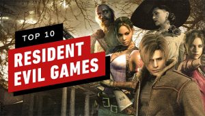 логотип игры Resident Evil